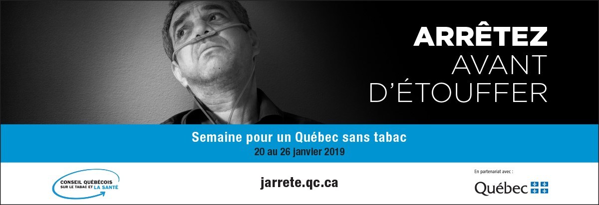 Semaine pour un Québec sans tabac 2019