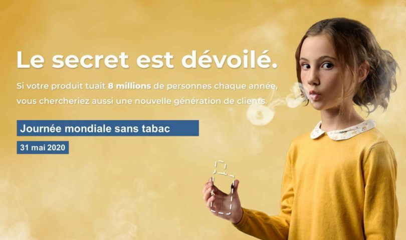 Journée mondiale sans tabac 2020 - Redynamiser la lutte pour mieux protéger les jeunes contre la manipulation de l'industrie
