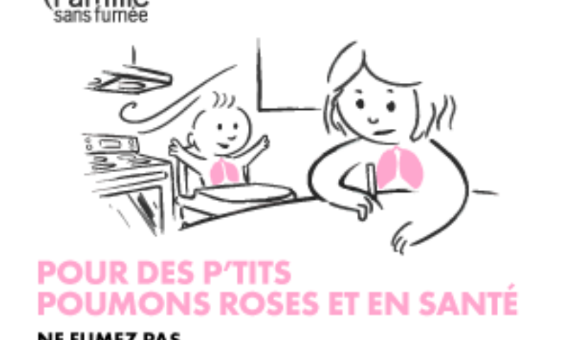 Famille sans fumée met en lumière les dangers de la fumée secondaire