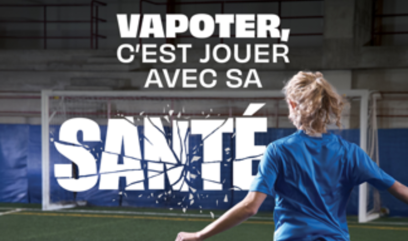 Maxime Crépeau et Samuel Piette rappellent que Vapoter, c’est jouer avec sa santé