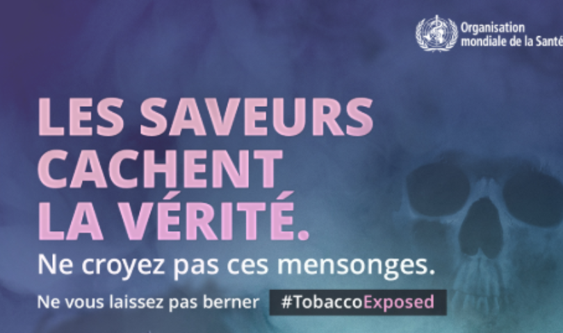 Journée mondiale sans tabac : l'OMS appelle à lever le masque sur l'industrie